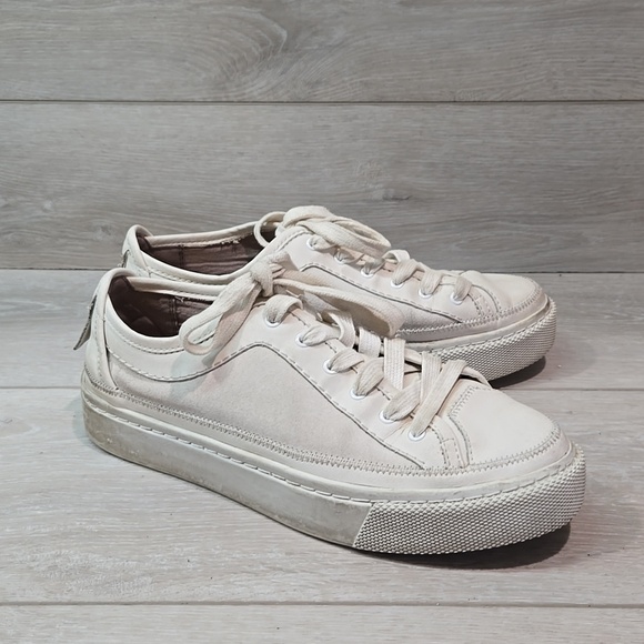 All Saints Shoes - Allsaints Women Leather Platform Sneakers Shoes sz 39/9